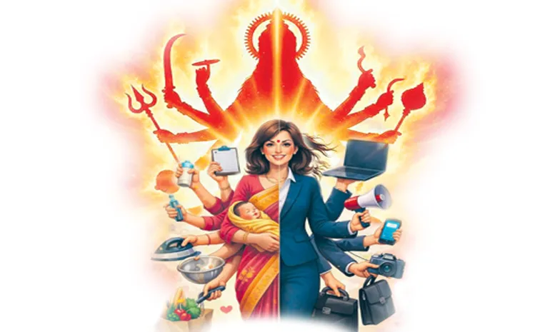 Nine Phases of a Womans Life Mirroring the Nine Forms of Durga