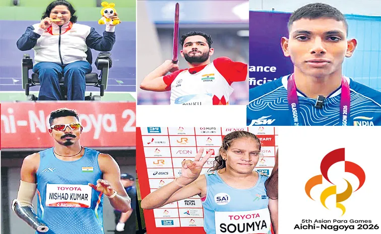 India Wins 11 Medals on Day 1 of Asian Para Games 2026