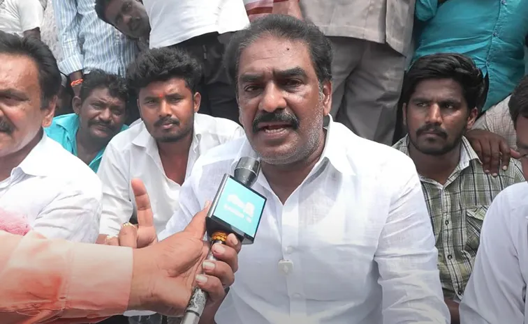 Former MLA Pinnelli Ramakrishna Reddy Slams Chandrababu Government