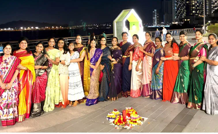 Hong Kong Telugu Families Celebrate Telangana Bathukamma Festival
