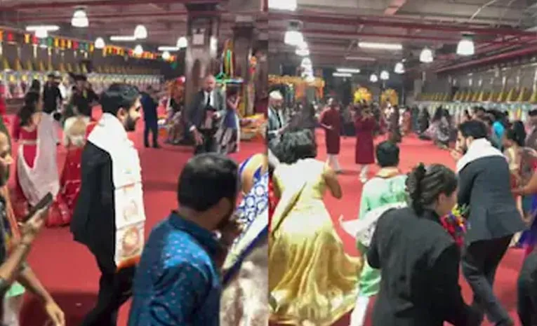 Mamdani does Garba with Indian Community