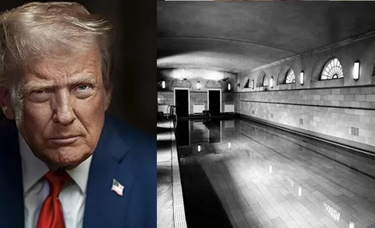 Trump Eyes Press Room Removal for Historic Pool Revival