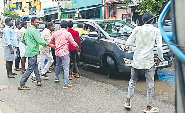 Narayana Swamy Attack Allegations Chittoor