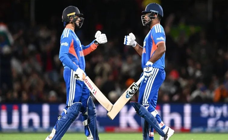 India Record Their Highest Successful Run-Chase In T20I History1
