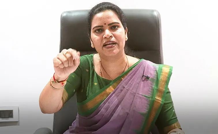 Vidadala Rajini criticized Chandrababu government