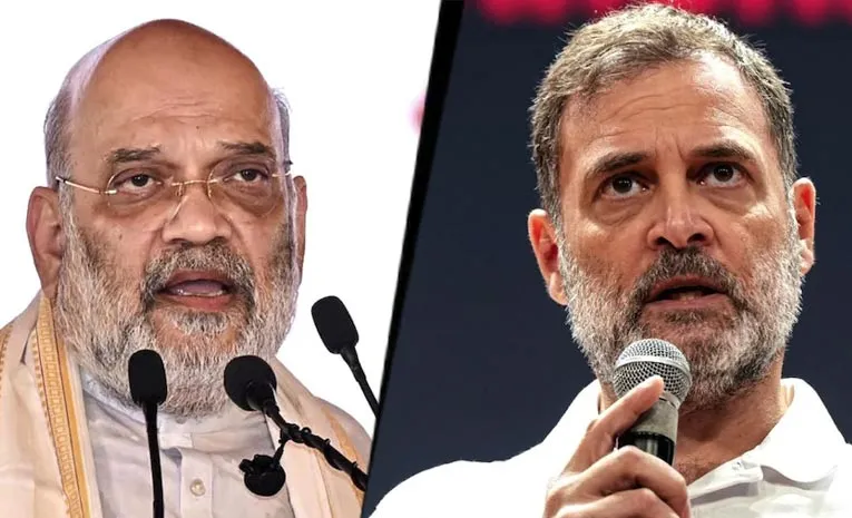 Amit Shah Attacks Rahul Gandhi