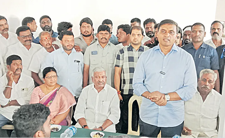 MP Mithun Reddy and former minister Peddireddi reassure YSRCP ranks regarding nominations