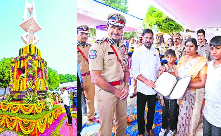 CM Revanth Reddy at the Martyrs Commemoration Day event