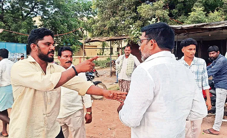 TDP Rowdies Attack On YSRCP Leaders