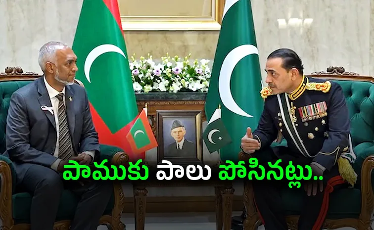 Maldives entering Pak orbit Muizzu signs defence deals