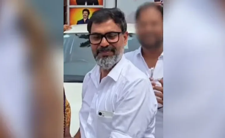Tamilaga Vettri Kazhagam functionary Christopher has been arrested