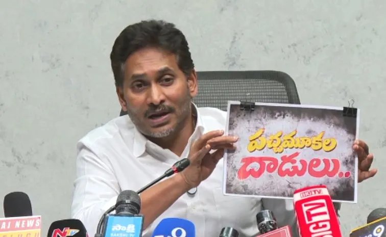 Ys Jagan Fires On Chandrababu Govt Conspiracy