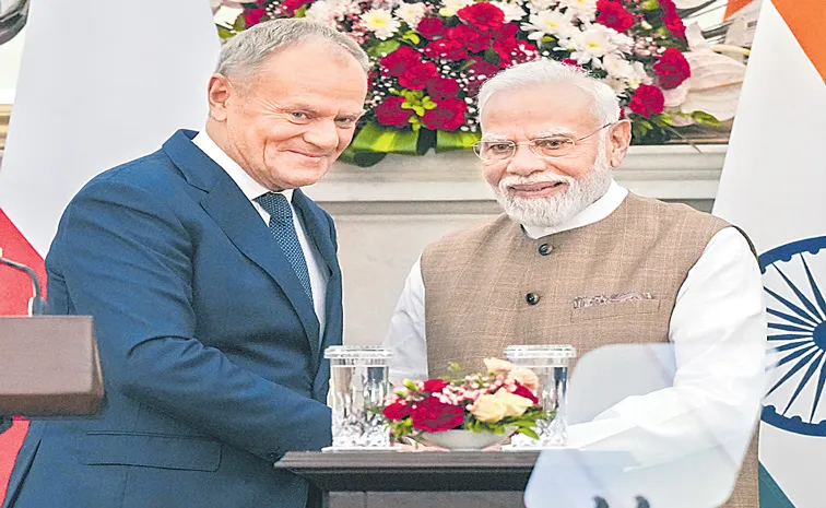 India-Poland bilateral relationship was elevated to a Strategic Partnership