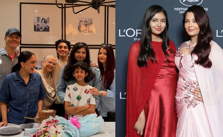 Aaradhya Bachchan Looks Taller Than Mom Aishwarya Rai in New Family Photos