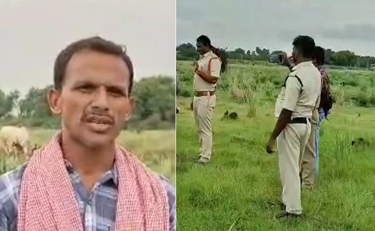 Police In Nellore Attempt to kidnap MPTC candidate while grazing cattle