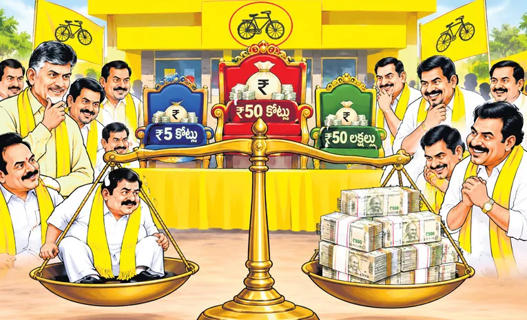 Nellore ZP Chairman Seat Rs50 Crore To TDP