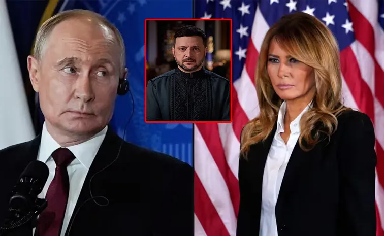 US Melania Trump helps truce in Ukrainian city