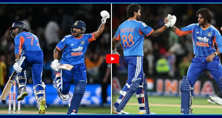థ్రిల్లింగ్ విక్టరీ.. రెండో T20లో దుమ్మురేపిన తెలుగు కుర్రాళ్లు