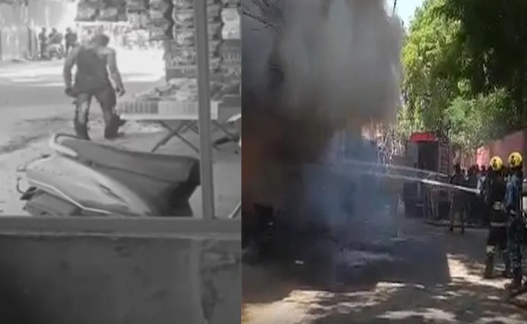 Massive Explosion At Scrap Shop In Ramanthapur Hyderabad