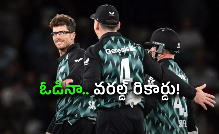 Mitchell Santner becomes first bowler with multiple T20I four-wicket hauls vs India