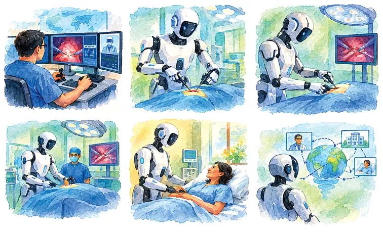 Sakshi Special Story On AI Humanoid Robots Surgery Medical Future