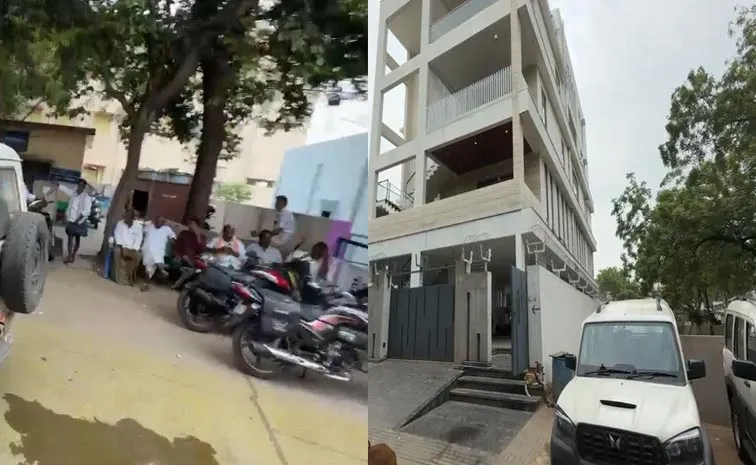 Tdp Goons Hulchul At Kethireddy Pedda Reddy House In Tadipatri