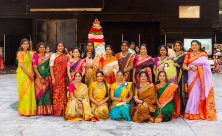 GTA Detroit Celebrates Bathukamma Dasara Grandly in Michigan  