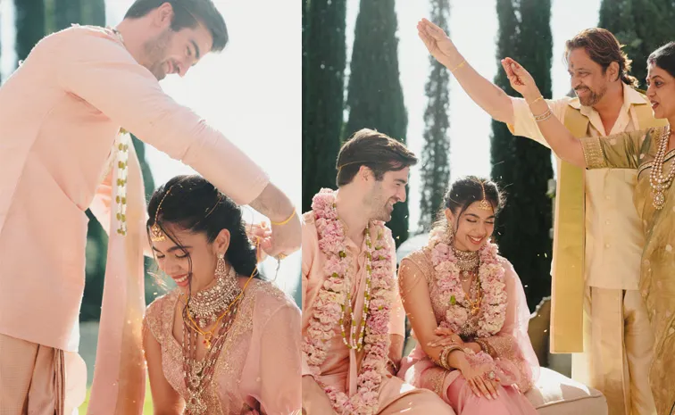 Actor Arjun Second Daughter Anju Married Foreigner