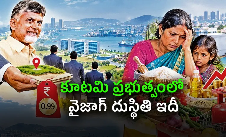 Visakhapatnam People Fire On Kutami Govt