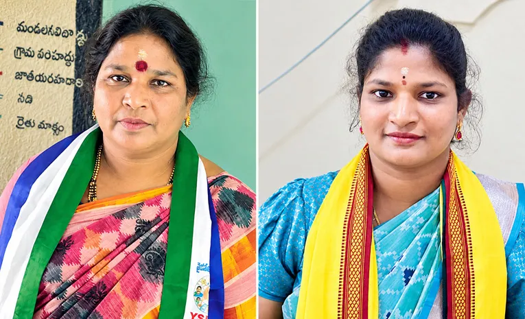 తల్లీ కూతుళ్ల పోటీ 
