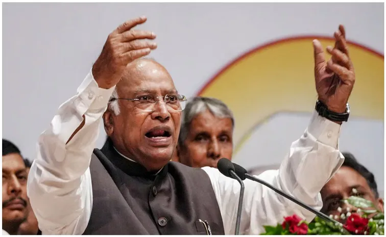 మంటలు రేపిన ఖర్గే వ్యాఖ్యలు