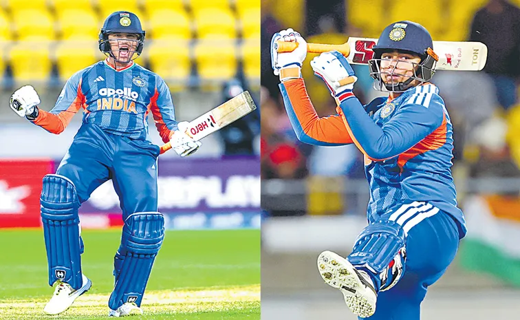 India beat New Zealand by six wickets to win the third T20