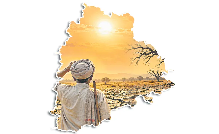 365 drought-affected mandals in Telangana