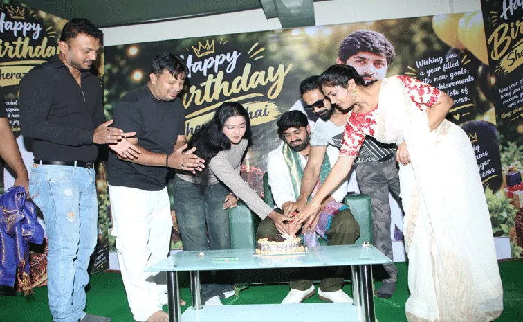 O Andala Rakshasi Hero Sheraz Mehdi Get Emotional On His Birthday Celebration Event