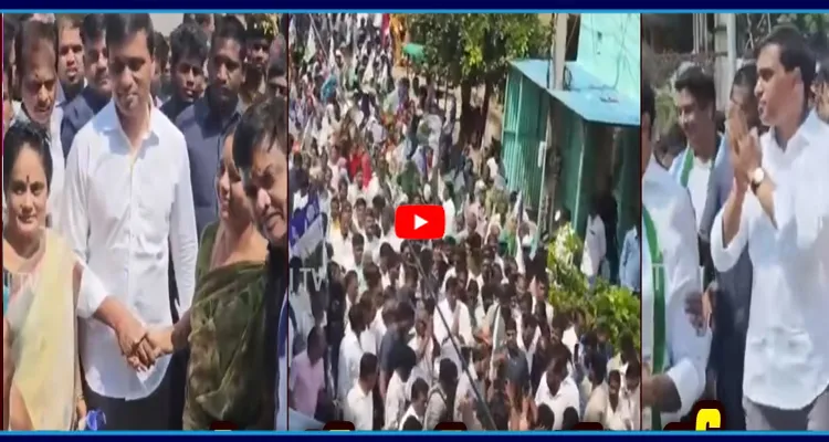ఎన్నికల ప్రచారంలో దూసుకెళ్తున్న మిథున్ రెడ్డి