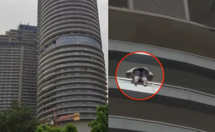 Gurugram Man Jumps From 43 Floor Of Posh Noida Society
