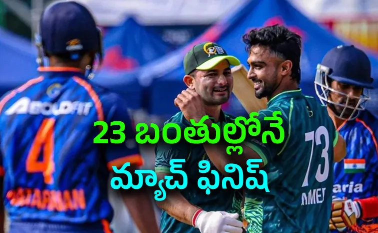 India Suffer Defeat Vs Pakistan In Hong Kong Sixes 20262