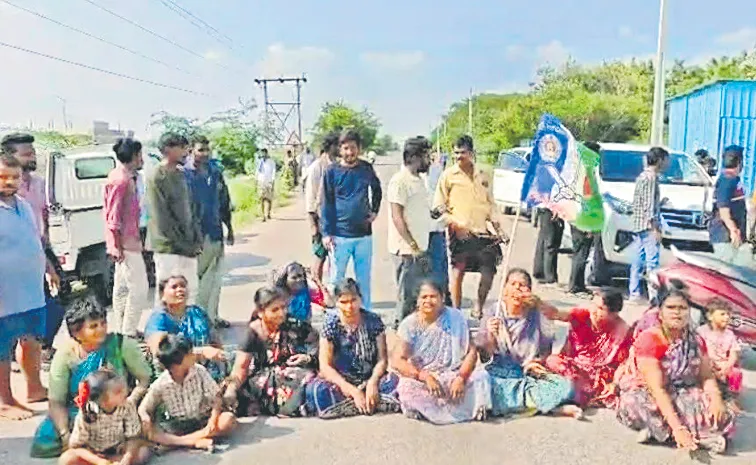 Attacks on YSRCP candidates filing of false cases and attempts to initiate bind over proceedings 