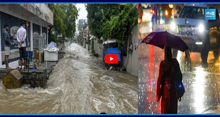 హైదరాబాద్‌లో వాన దంచికొట్టుడు.. రోడ్లన్నీ జలమయం..!