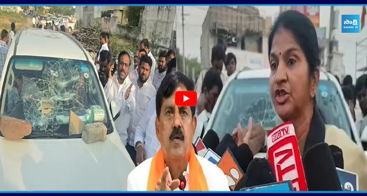 ఆదినారాయణ రెడ్డి నీకే చెప్తున్నా.. తన భర్త కారుపై దాడి స్ట్రాంగ్ వార్నింగ్