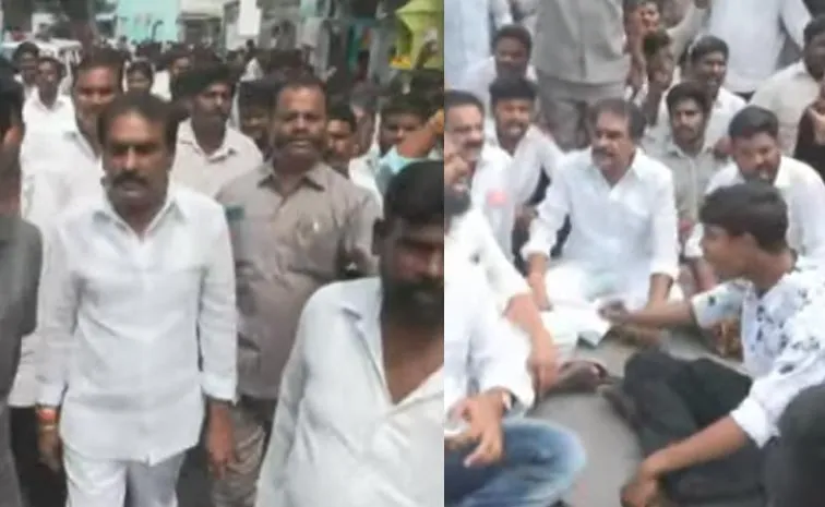 Illegal Case Against Former MLA Pinnelli Ramakrishna Reddy
