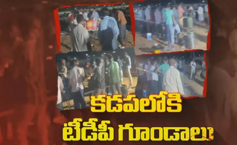 AP Local Body Polls: Tdp Goons In Kadapa