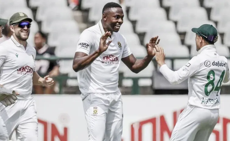 SA vs AUS Rabada Creates New World Record With 350 Test Wickets