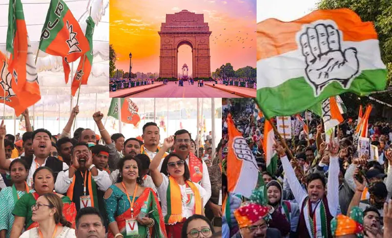 Delhi Braces for BJP-INDIA Bloc Showdown