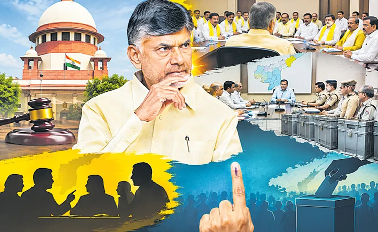 Chandrababu Naidu meets with alliance leaders on election preparations