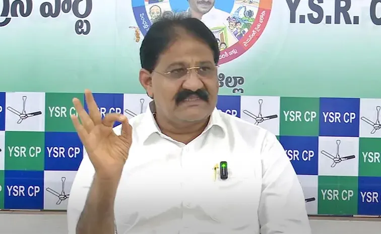 YSRCP Leader Rachamallu Shiva Prasad Reddy Lashes out At Chandrababu