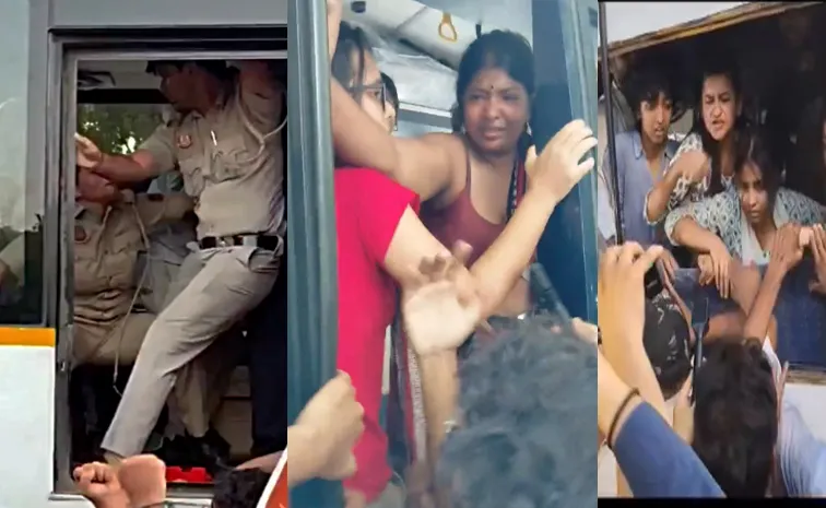 Delhi jantar Mantar Protest Videos Viral