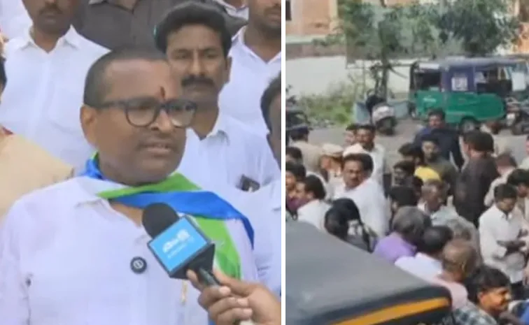 Tension In Vijayawada West Constituency