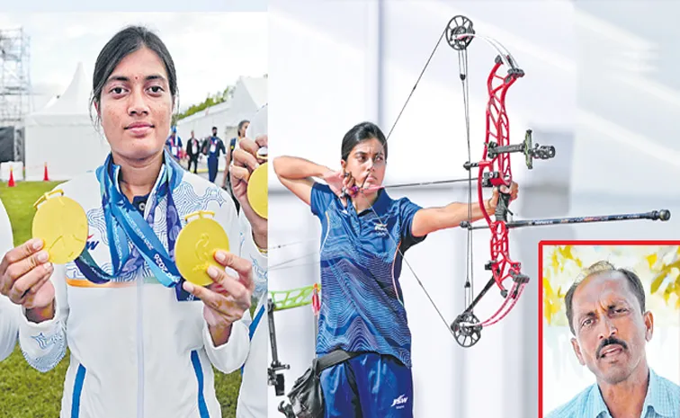 Sakshi Interview About Archery Gold Medals Winner Chikitha Taniparthi