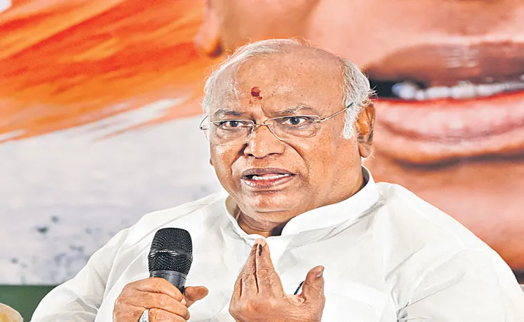 Mallikarjun Kharge reiterated three demands amid the SIR row